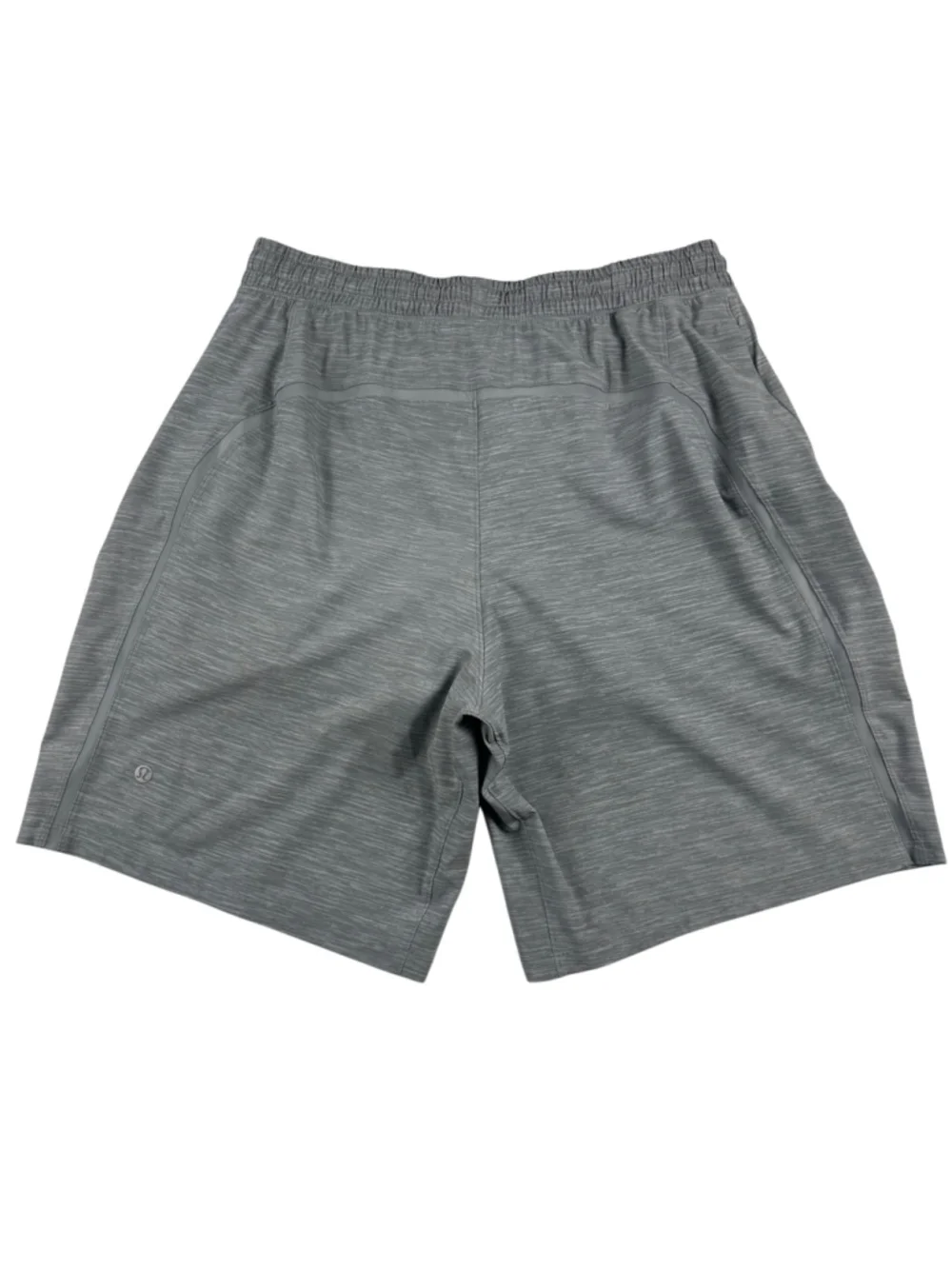 Lululemon Pace Breaker 9 Inch Shorts Men L Gray Heather Athletic Athletic Lined